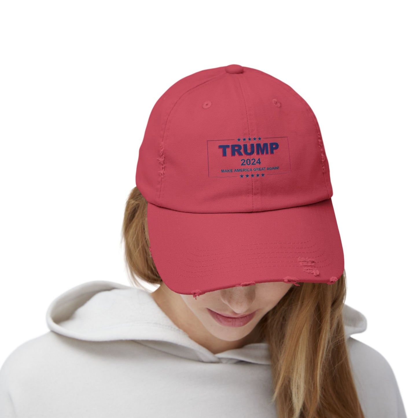 Trump 2024 - Unisex Distressed Cap