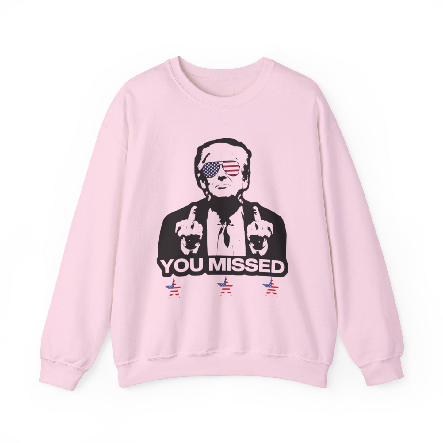 Trump You Missed - Unisex Heavy Blend™ Crewneck Sweatshirt