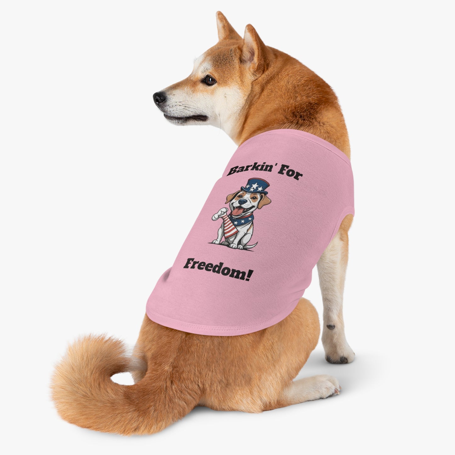 Barkin' For Freedom - Pet Tank Top