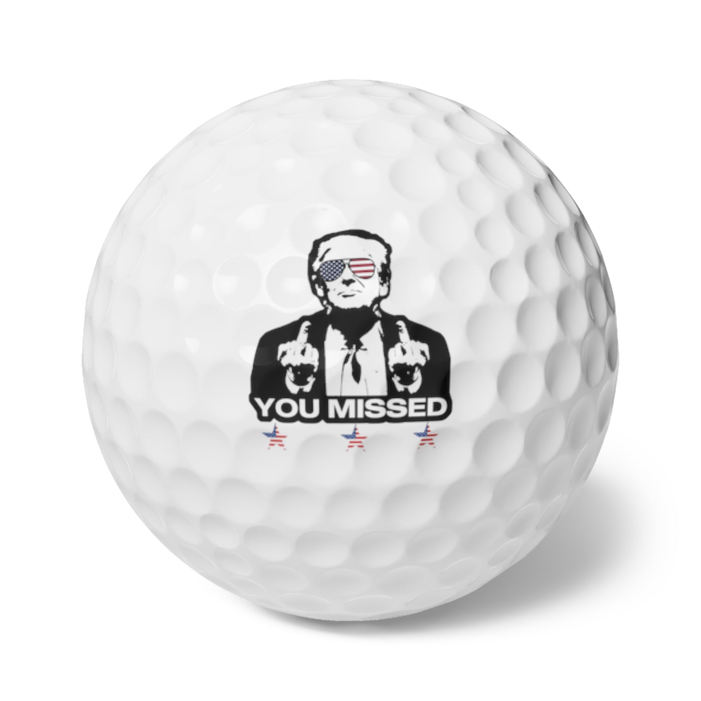 Trump You Missed - Golf Balls, 6pcs