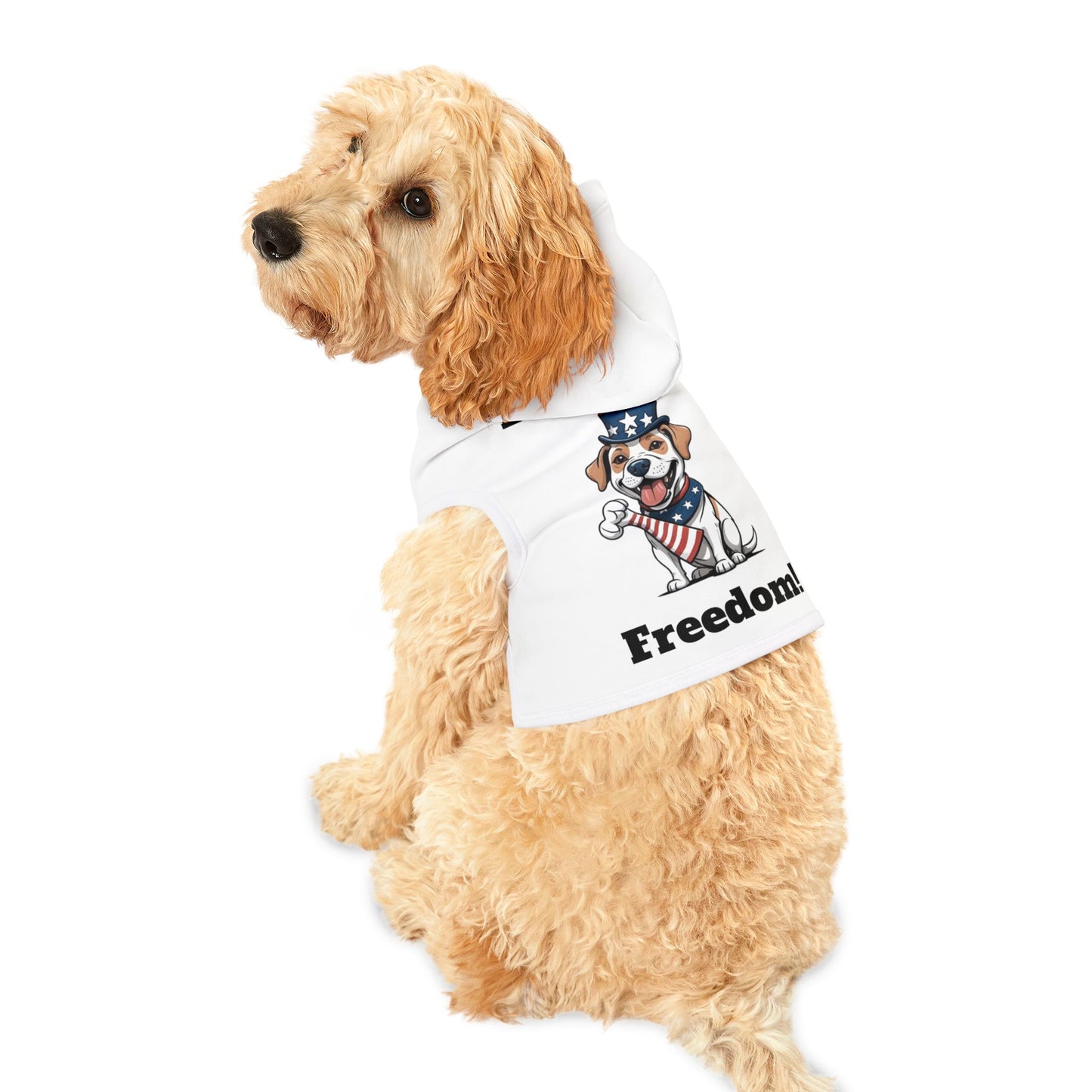 Barkin' For Freedom Pet Hoodie