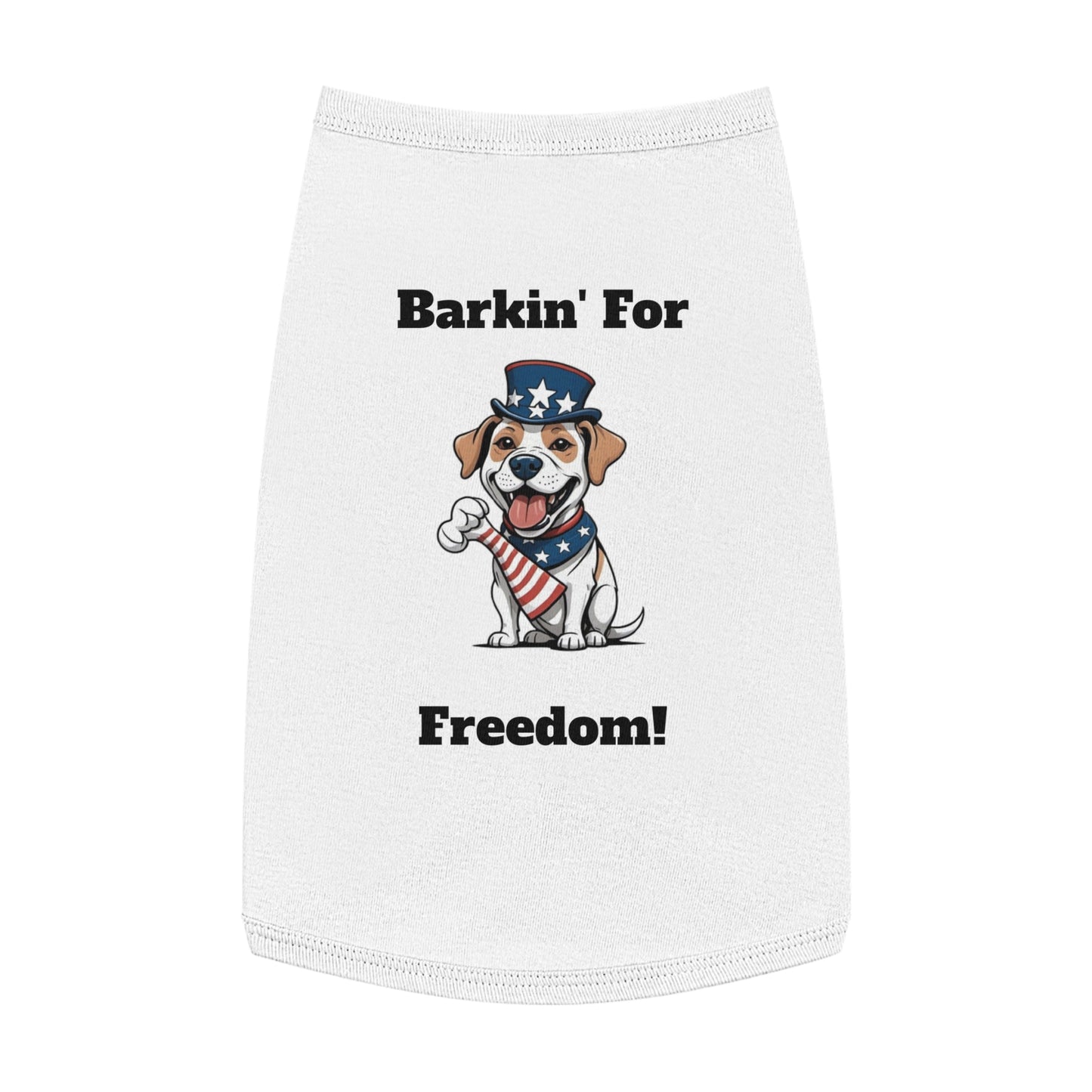 Barkin' For Freedom - Pet Tank Top