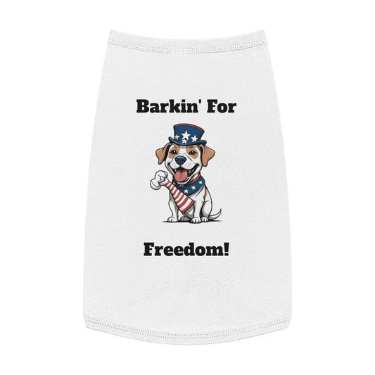 Barkin' For Freedom - Pet Tank Top