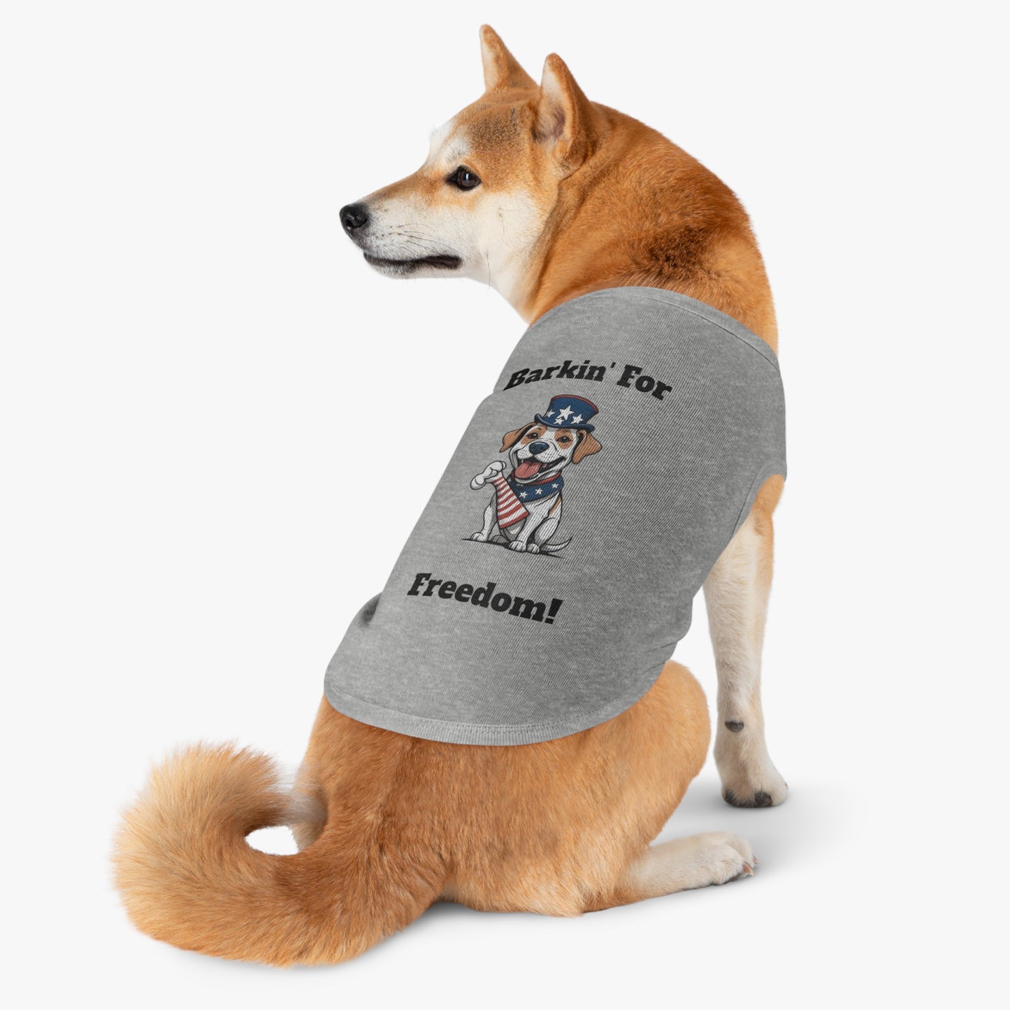 Barkin' For Freedom - Pet Tank Top