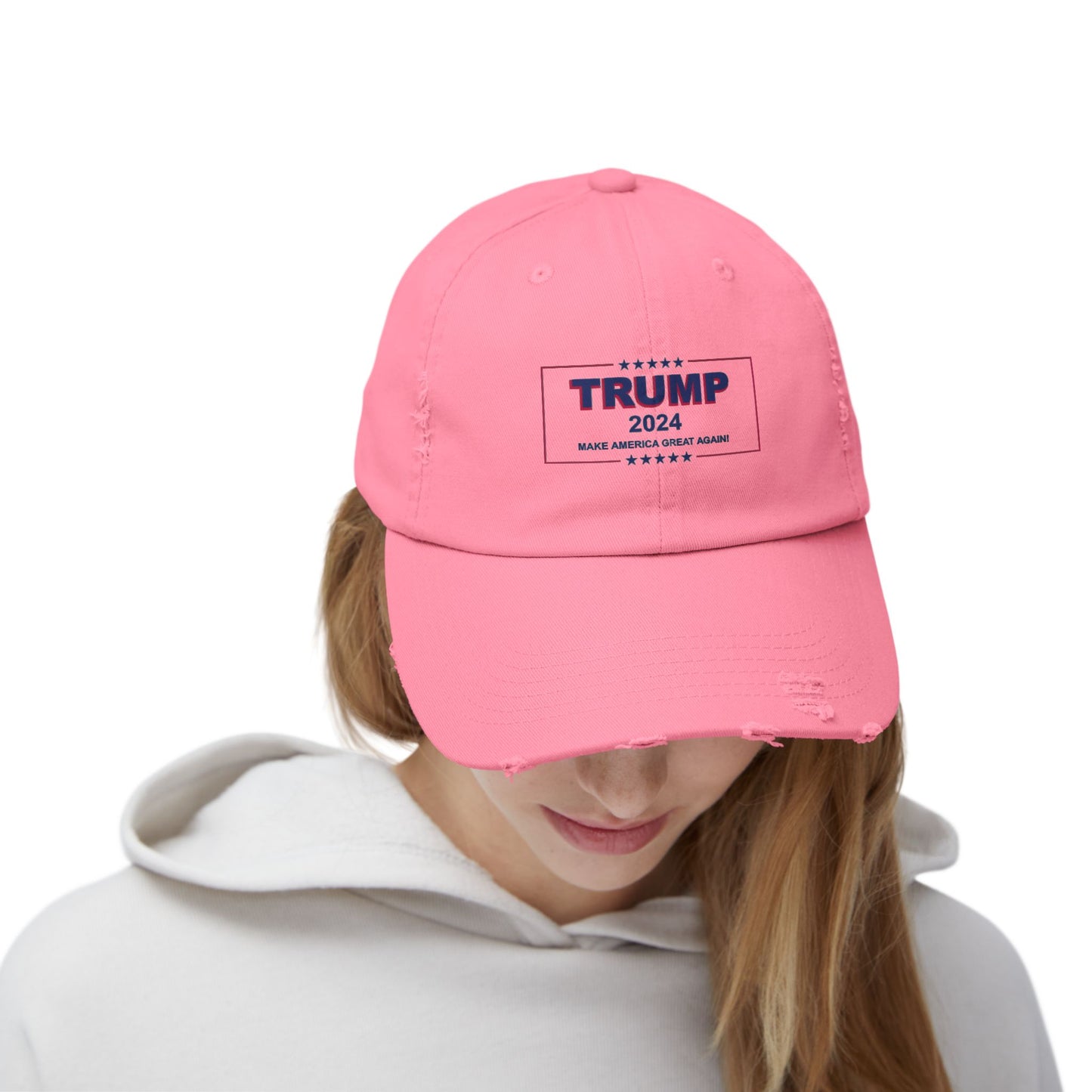 Trump 2024 - Unisex Distressed Cap