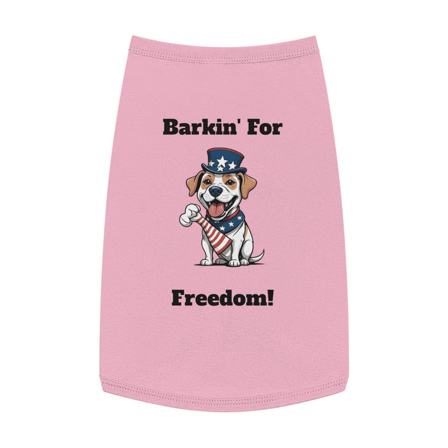 Barkin' For Freedom - Pet Tank Top