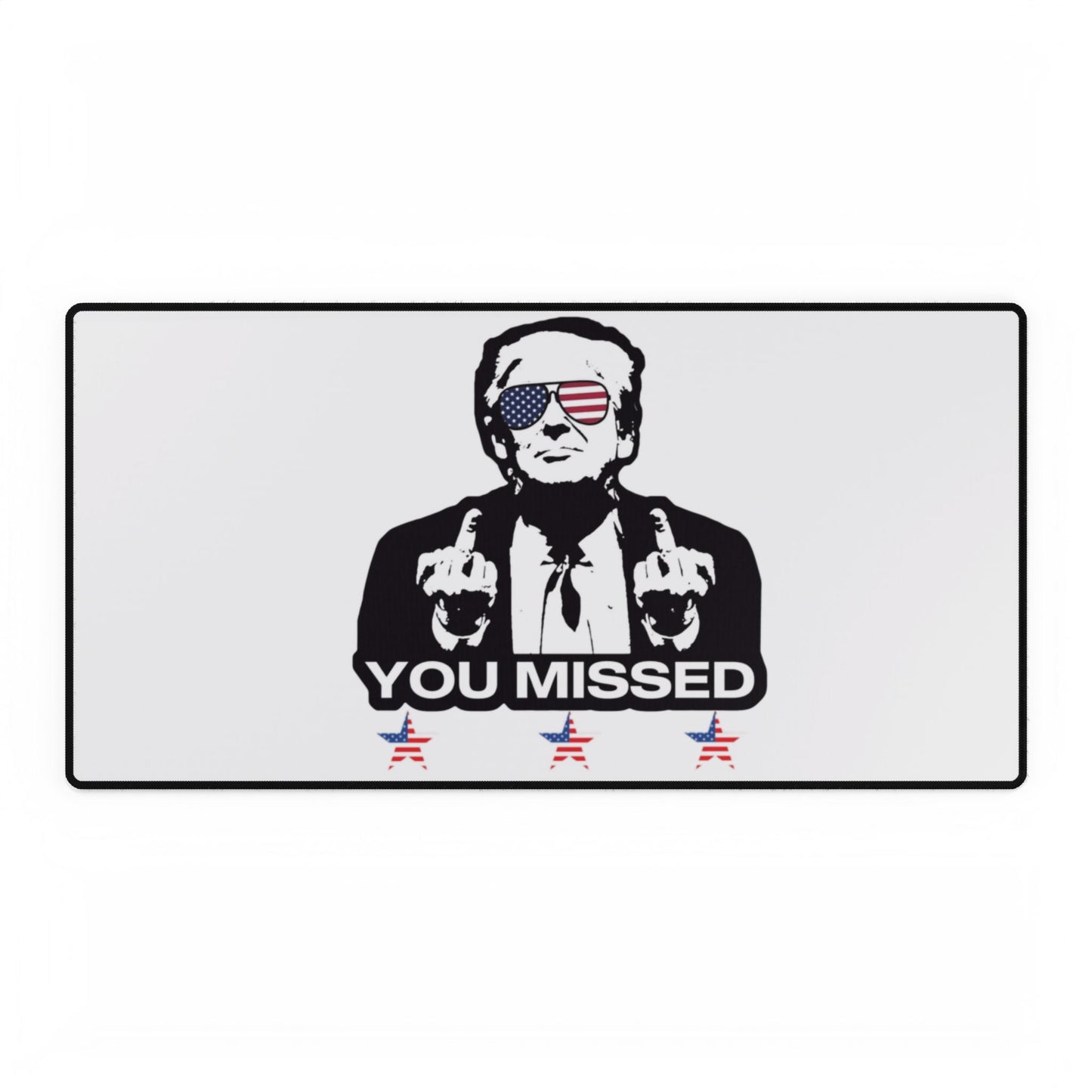 Trump You Missed -  Large Mousepad