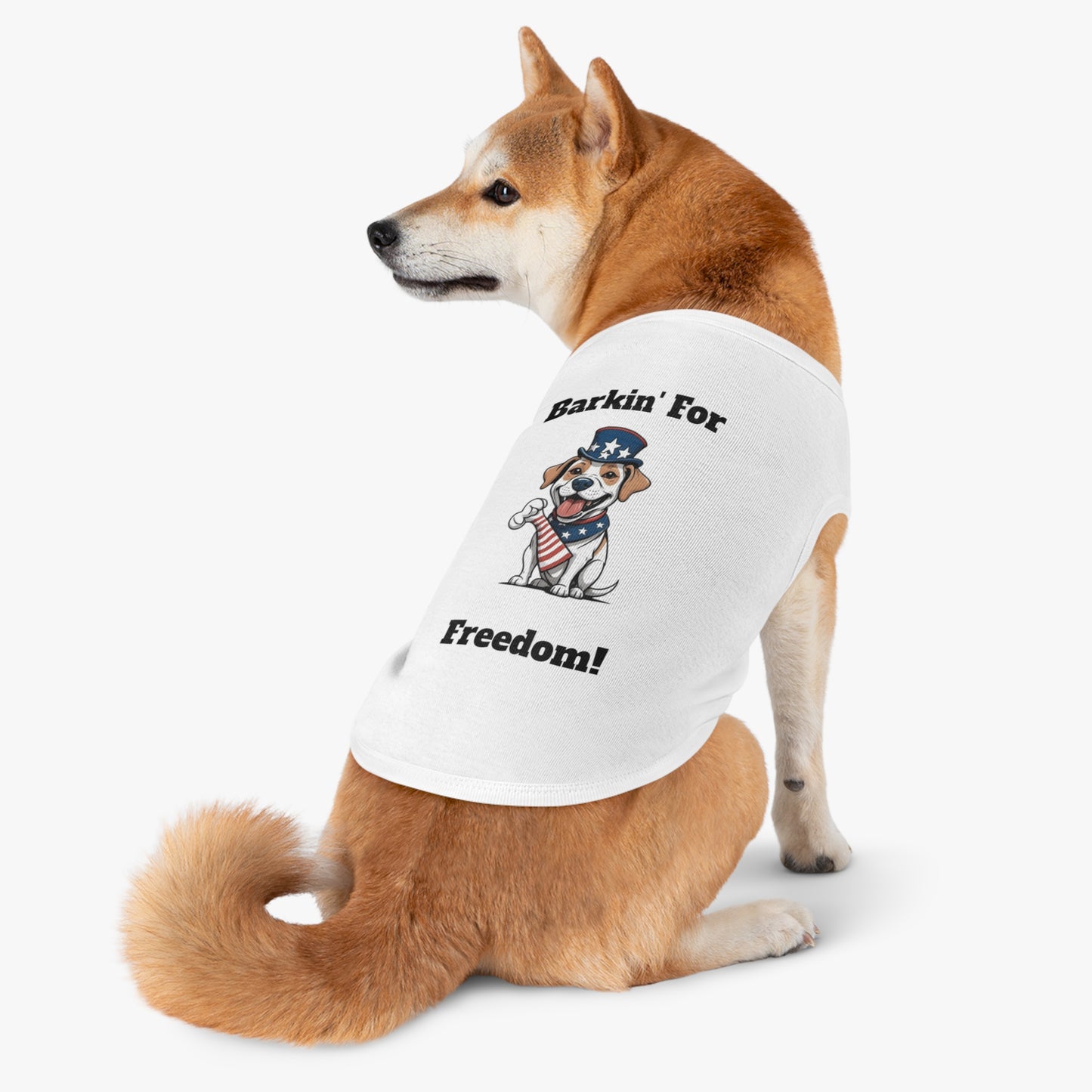 Barkin' For Freedom - Pet Tank Top