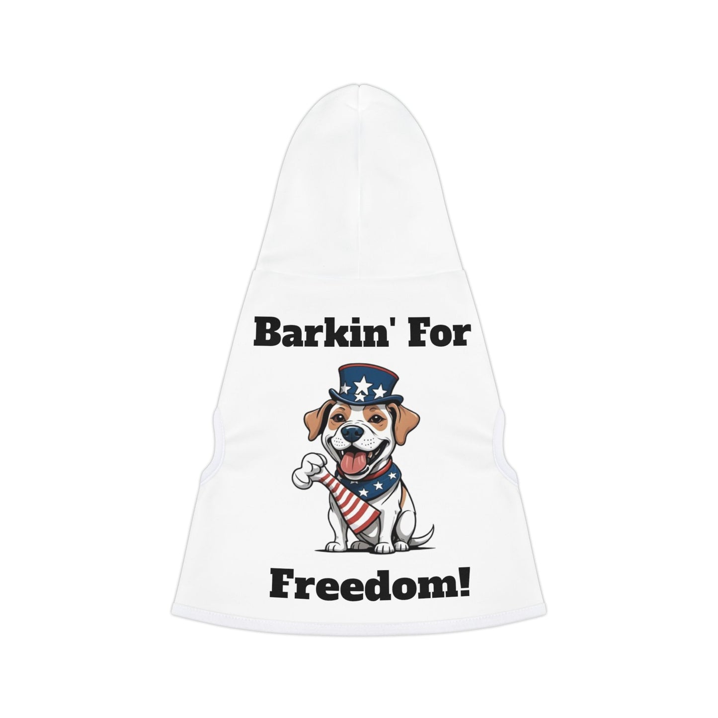 Barkin' For Freedom Pet Hoodie