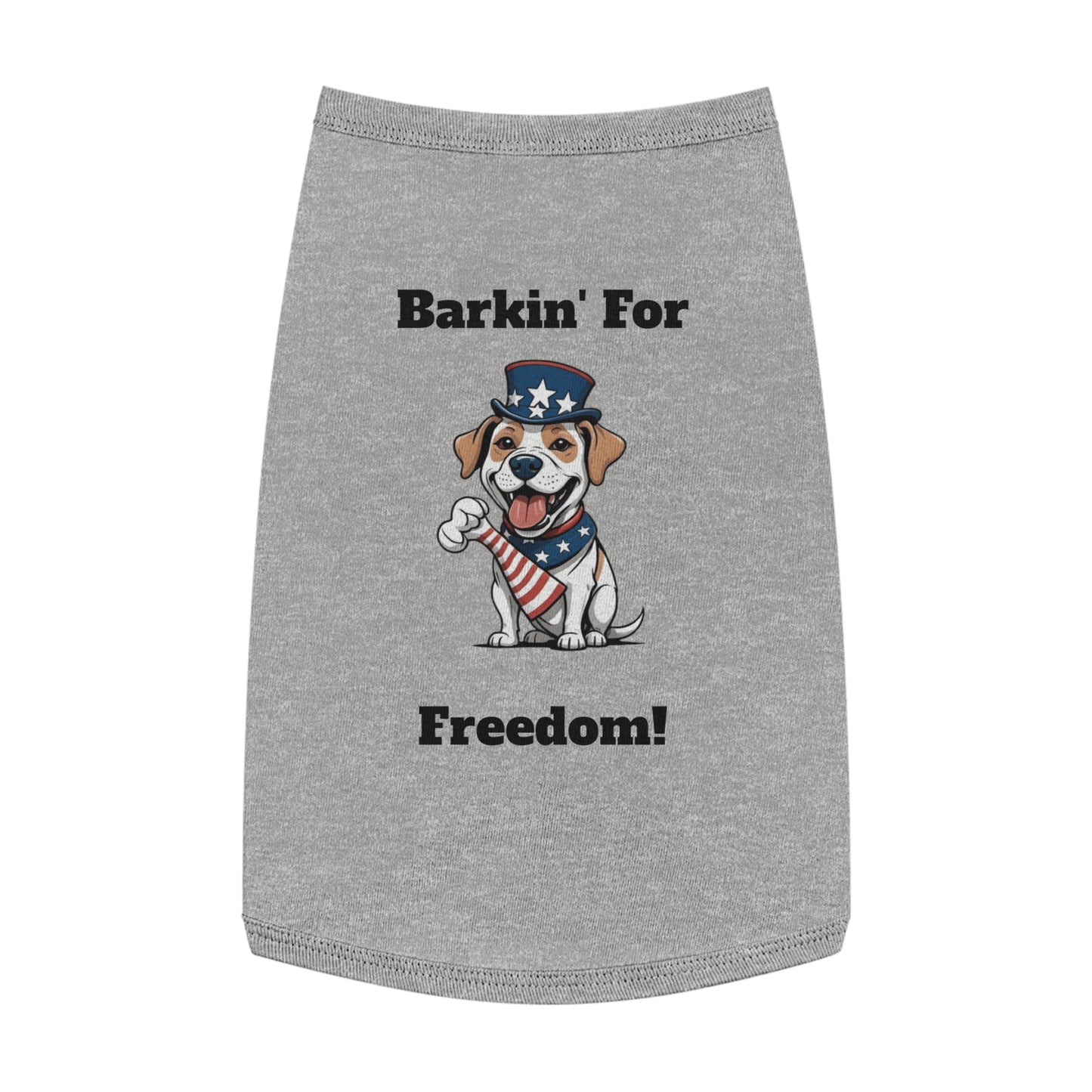 Barkin' For Freedom - Pet Tank Top