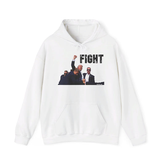 Trump Fight - Unisex Heavy Blend™ Hooded Sweatshirt