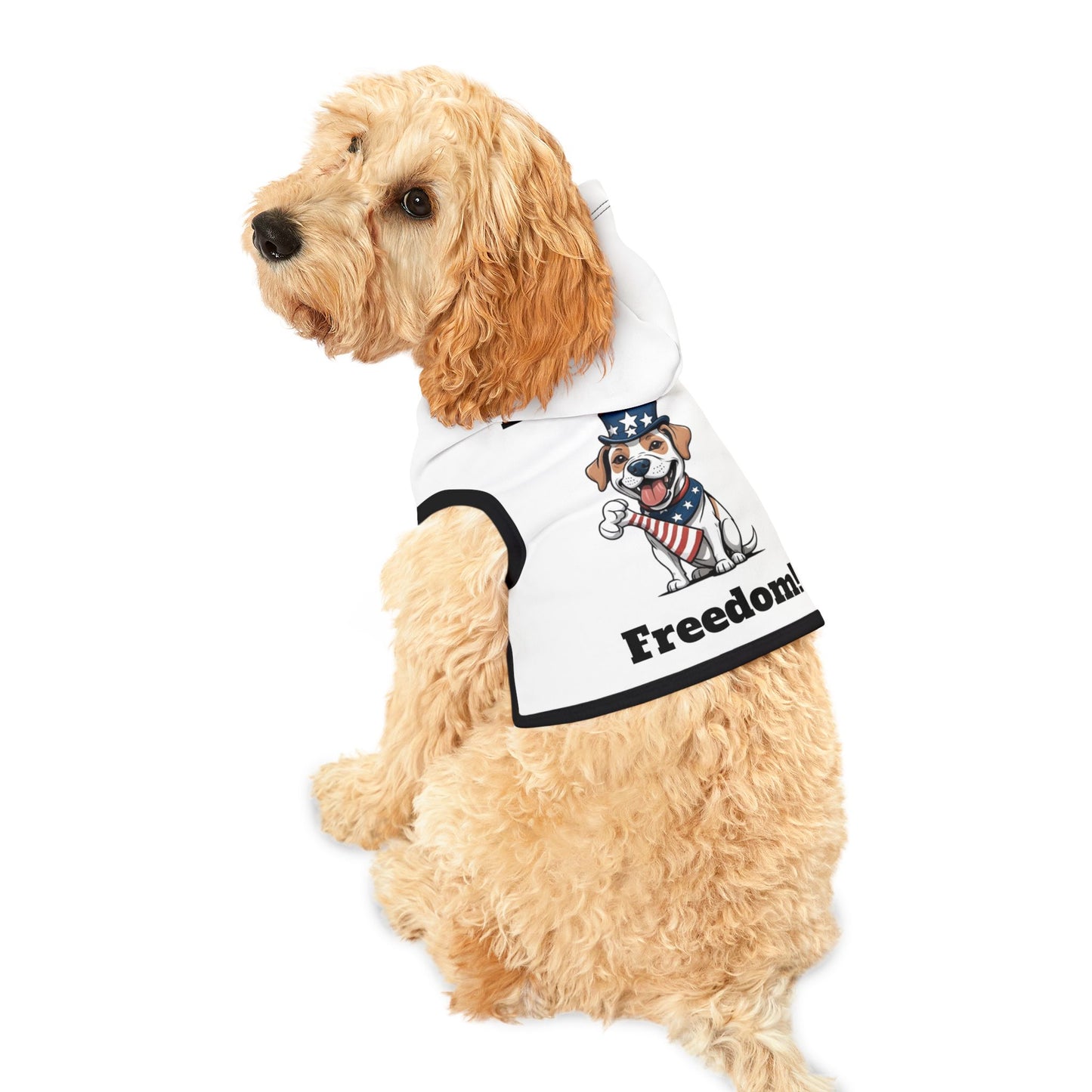 Barkin' For Freedom Pet Hoodie