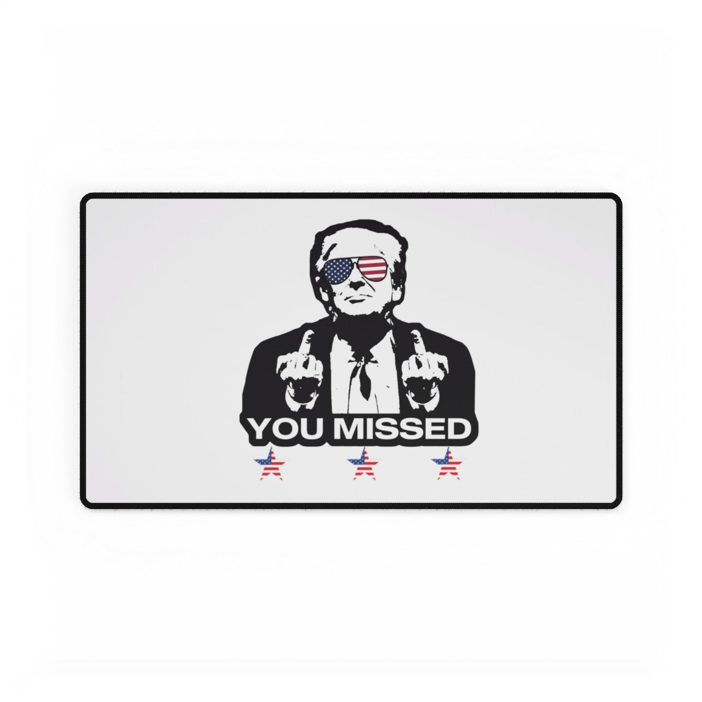 Trump You Missed -  Large Mousepad