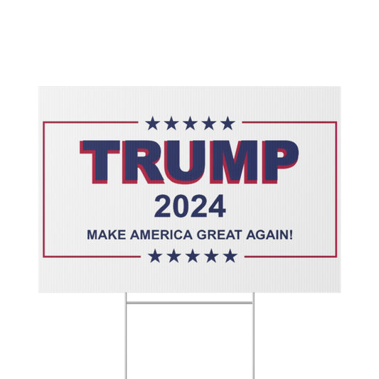 Trump 2024 - Lawn Sign